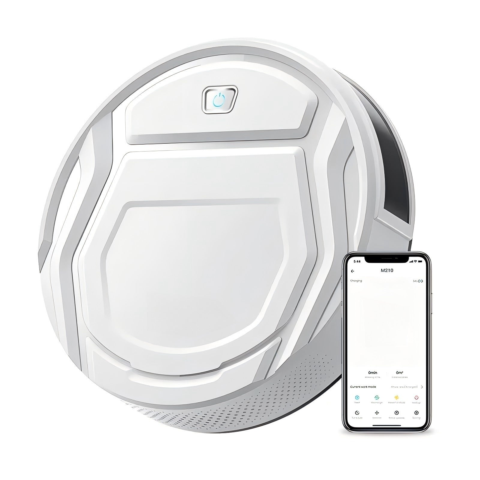 Smart Robot Vacuum Cleaner with 720° Obstacle Avoidance, App Control & 2200Pa Suction