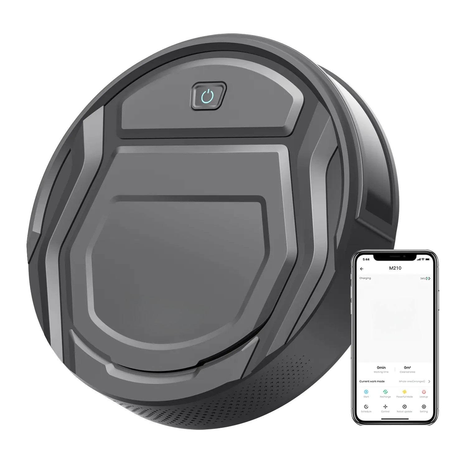 Smart Robot Vacuum Cleaner with 720° Obstacle Avoidance, App Control & 2200Pa Suction