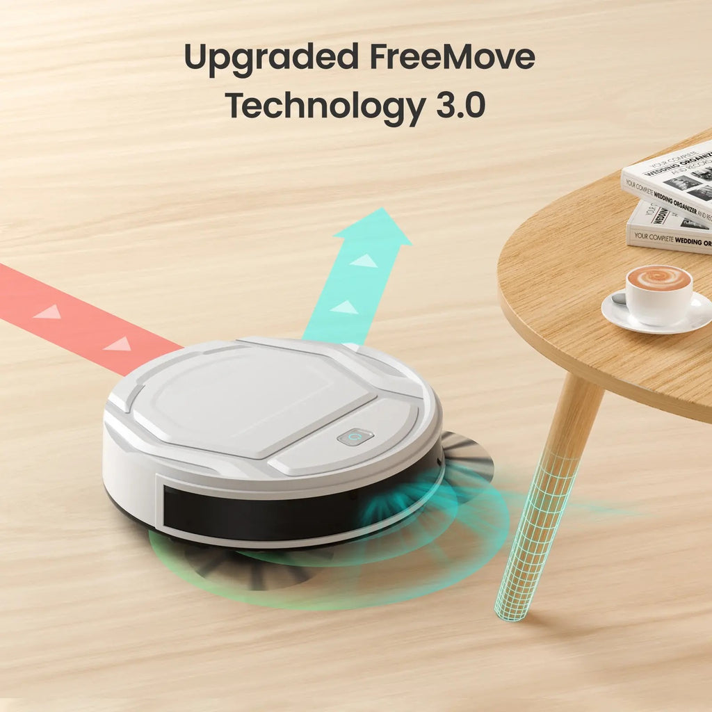 Smart Robot Vacuum Cleaner with 720° Obstacle Avoidance, App Control & 2200Pa Suction