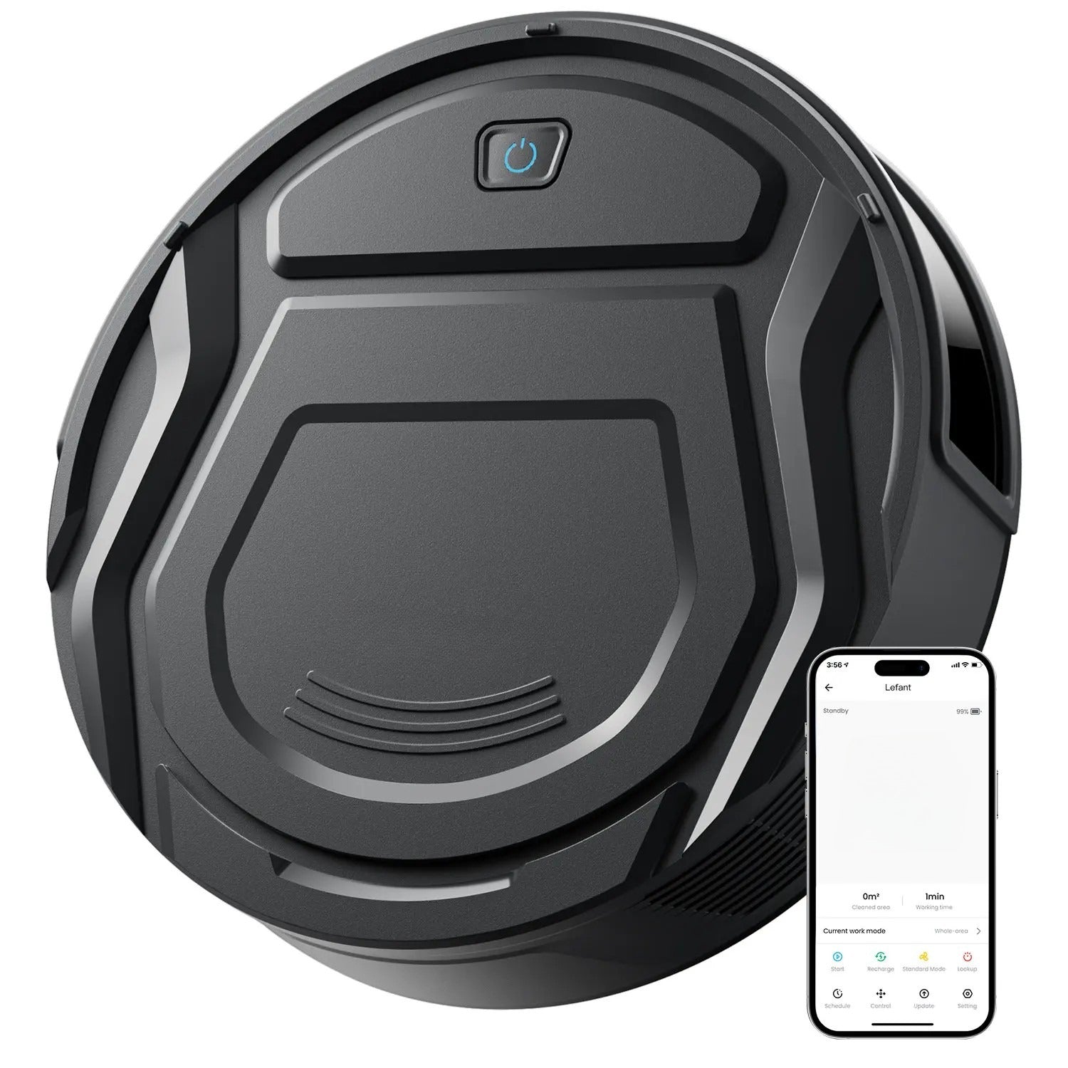 Smart Robot Vacuum Cleaner with 720° Obstacle Avoidance, App Control & 2200Pa Suction